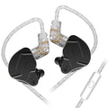 【KZ ZSN Pro X】 in Ear Monitor, Wired Gaming Earbuds, HiFi KZ in Ear Headphones with Hybrid Dual Driver 1BA 1DD High Fidelity Musicians IEM Earphones - KEEPHIFI