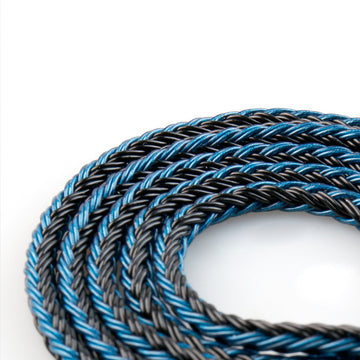 【KBEAR ST16】Crystal 16 Cores 1.2M Long Upgrade Cable 5N single crystal copper silver-plated upgrade wire - KEEPHIFI