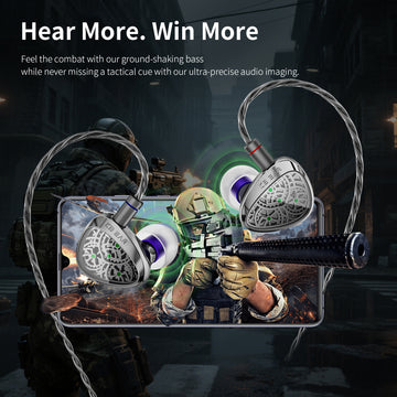 [KBEAR TB-X] 10mm CVD-Coated Carbon Fiber Diaphragm DD  HiFi in-ear Earphones - KEEPHIFI