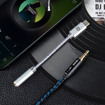 【KBEAR TC12】Type-C to 3.5mm Earphone Adapter, HIFI Sound Quality, Easy Connection - KEEPHIFI