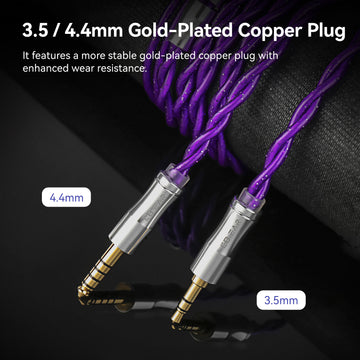 【KBEAR Zi Xiao】Upgraded Cable 201-core Hybrid Braided Structure Earphone Upgraded Cable Resolution Upgrade & Precision Transmission - KEEPHIFI
