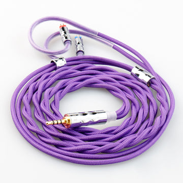 【KBEAR ST5】4N Pure Silver + 4N OFC Mixed Upgraded Cable 1.2m Long - KEEPHIFI