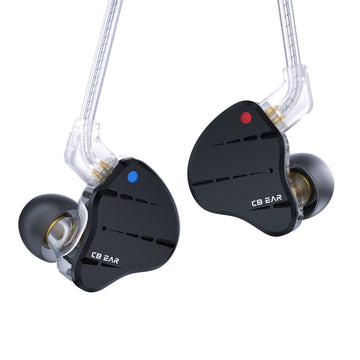 【KBEAR KS10】 1DD+4BA Metal Earphone HIFI In Ear Earbud With 0.78mm Cable Sport Game Music Monitor Sound Noise Reduction Headset - KEEPHIFI