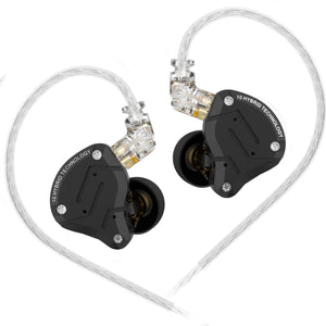 【KZ ZS10 Pro】 4BA+1DD Hybrid In Ear Earphone Headphones DJ Monitor Wired Earbuds Headset - KEEPHIFI