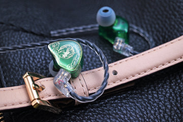 【TANGZU Wan’er S.G】HiFi 10mm Dynamic Driver PET Diaphragm in-Ear Earphone with Ergonomic Shape, Detachable Recessed 2Pin OFC Braided Cable - KEEPHIFI