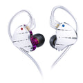 【KBEAR KS10】 1DD+4BA Metal Earphone HIFI In Ear Earbud With 0.78mm Cable Sport Game Music Monitor Sound Noise Reduction Headset - KEEPHIFI