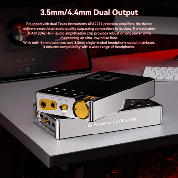 【TRI TK3】DAC/AMP Multi-functional Portable Audio DAC & Headphone Amplifier - KEEPHIFI