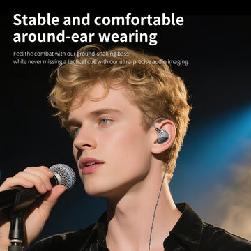 [KBEAR TB-X] 10mm CVD-Coated Carbon Fiber Diaphragm DD  HiFi in-ear Earphones - KEEPHIFI