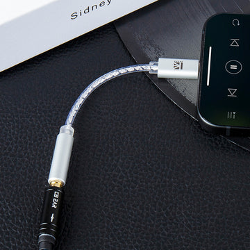 【KBEAR TC12】Type-C to 3.5mm Earphone Adapter, HIFI Sound Quality, Easy Connection - KEEPHIFI