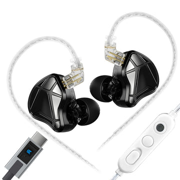 【KZ Axas】in Ear Monitors FPS-Tuned In-Ear Gaming Earbuds with Radar-Level Sound Positioning - KEEPHIFI