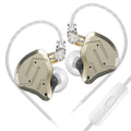 【KZ ZSN Pro 2】 in-Ear Monitors Headphones Metal Earphones 1BA+1DD Hybrid Technology HiFi Bass Clear Sound IEMs Noise Cancellation Earbuds Wired for Musicians Singer Audiophile