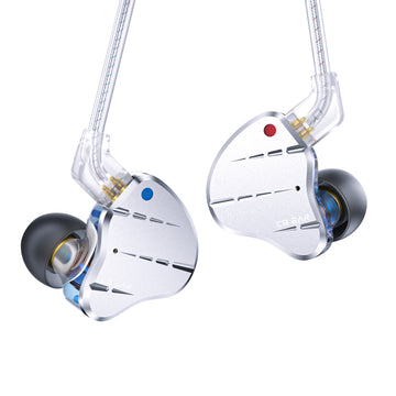 【KBEAR KS10】 1DD+4BA Metal Earphone HIFI In Ear Earbud With 0.78mm Cable Sport Game Music Monitor Sound Noise Reduction Headset - KEEPHIFI
