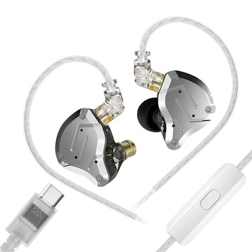 【KZ ZS10 Pro】4BA+1DD Hybrid In Ear Monitors Headphones - KEEPHIFI