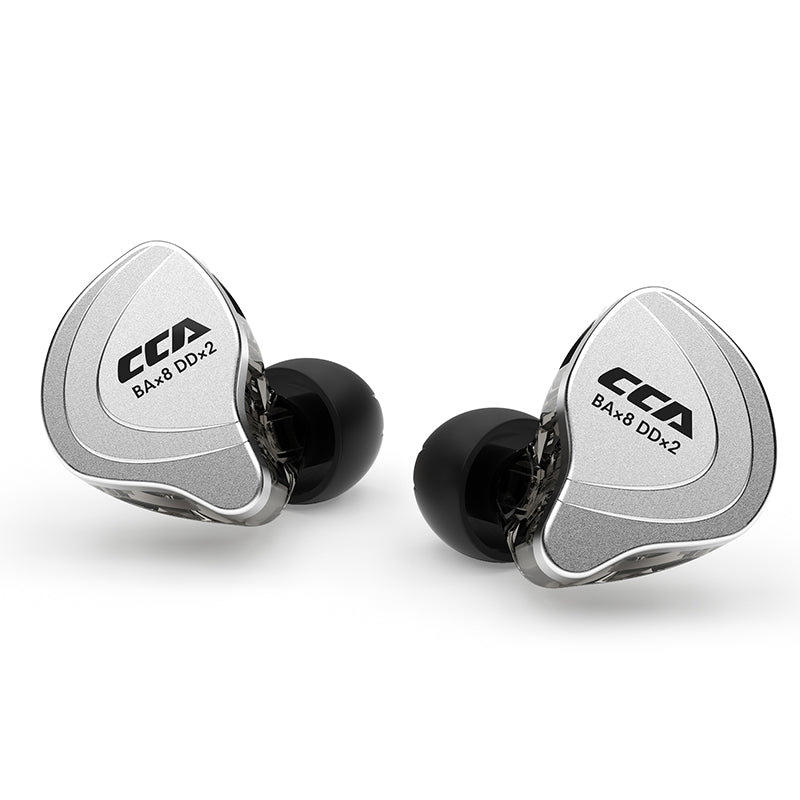 Auricolari Ibridi CCA C10 - 4BA+1DD, Cancellazione Rumore, Cavo 3,5mm, HI-FI, Nuovi - Foto 11