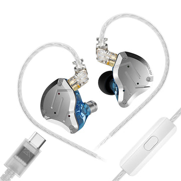 【KZ ZS10 Pro】4BA+1DD Hybrid In Ear Monitors Headphones - KEEPHIFI