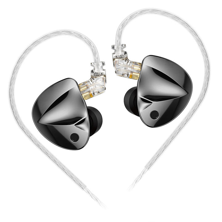 【KZ D-Fi——Clearance】 Flagship Dynamic In-Ear Monitor – 10mm Dual-Magnetic Dual-Cavity DD, Zobel Network Circuit, 4-Key Tunable Version (16 Tuning Styles),
