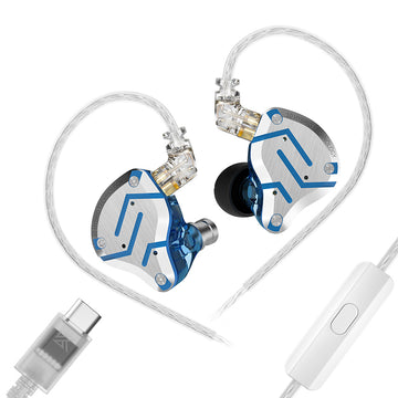 【KZ ZS10 Pro】4BA+1DD Hybrid In Ear Monitors Headphones - KEEPHIFI