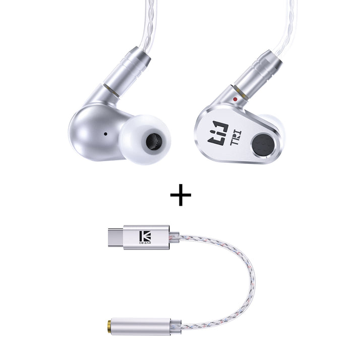 Valentine Bundle 3 TRI Draco+KBEAR TC12 Type-C to 3.5mm Earphone Adapter - KEEPHIFI