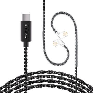 【KBEAR 4994】Decoding Upgraded Cables 2PIN/QDC to Type C Earphones Cables - KEEPHIFI