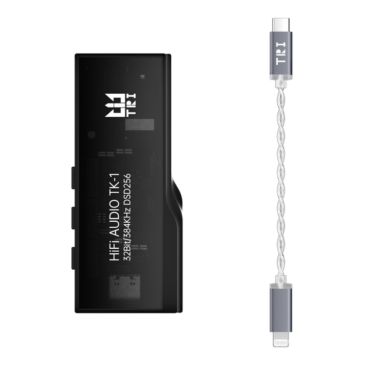 【TRI Third Eye TK1】Portable Lossless DAC/AMP, HiFi Headphone Amplifier, Portable USB DAC Lossless Mini Audio Amps - KEEPHIFI