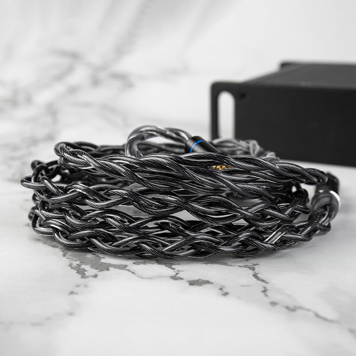 【KBEAR Obsidian】Graphene & 6N OCC Hybrid Conductor Upgraded Cable, 1.2m Long - KEEPHIFI