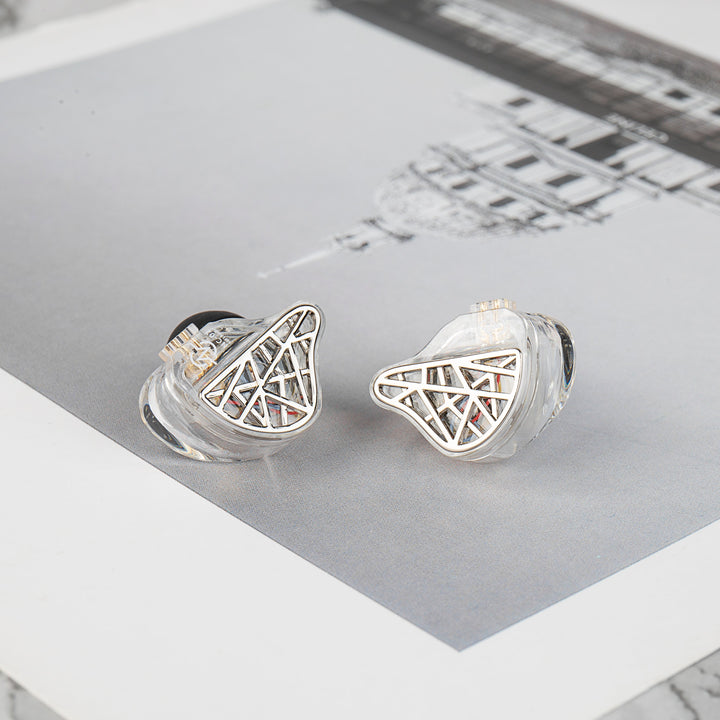 【CCZ March NC02——Clearance】in Ear Monitors Composite Magnetic DD HiFi Earphones, Powerful HiFi Sound - KEEPHIFI