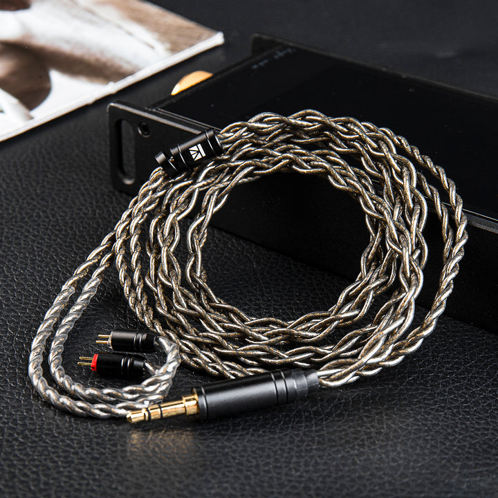 【KBEAR DarkJade——Clearacne】 4 Strands 252 Cores Silver-plated OFC HIFI Upgrade Cable - KEEPHIFI