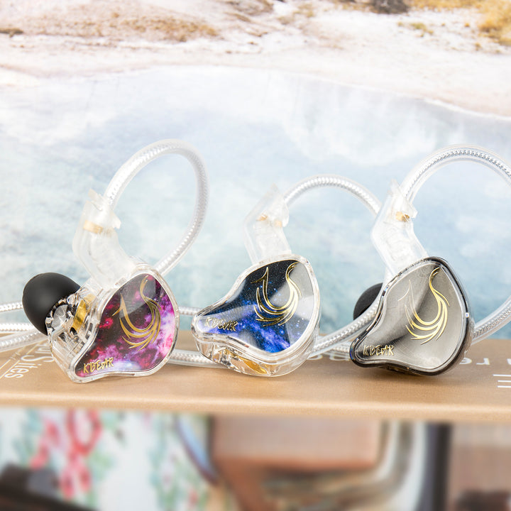 【KBEAR Phoenix——Clearance】10mm DD with Double Magnet and PET Diaphragm IEM in Ear Monitors