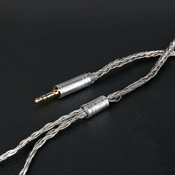 【KBEAR ST24 Plus JunTian】 5N OCC Silver-Plated HiFi Earphone Upgraded Cable Earbuds Cables, 2M Long Cable - KEEPHIFI