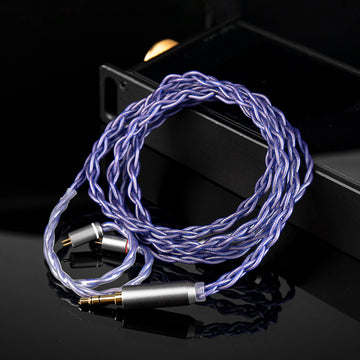 【KBEAR Neon】4-Strand 5N High-purity OFC HiFi Upgraded Cable, 1.2m Long - KEEPHIFI