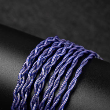 【KBEAR Neon】4-Strand 5N High-purity OFC HiFi Upgraded Cable, 1.2m Long - KEEPHIFI