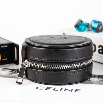 【KBEAR K-Lord】High-end Round Zipper Earphone Storage Case HIFI Accessories - KEEPHIFI