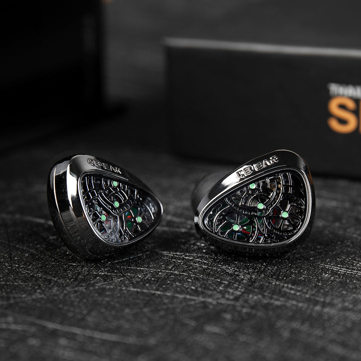 【KBEAR TB-X】 10mm CVD-Coated Carbon Fiber Diaphragm DD  HiFi in-ear Earphones