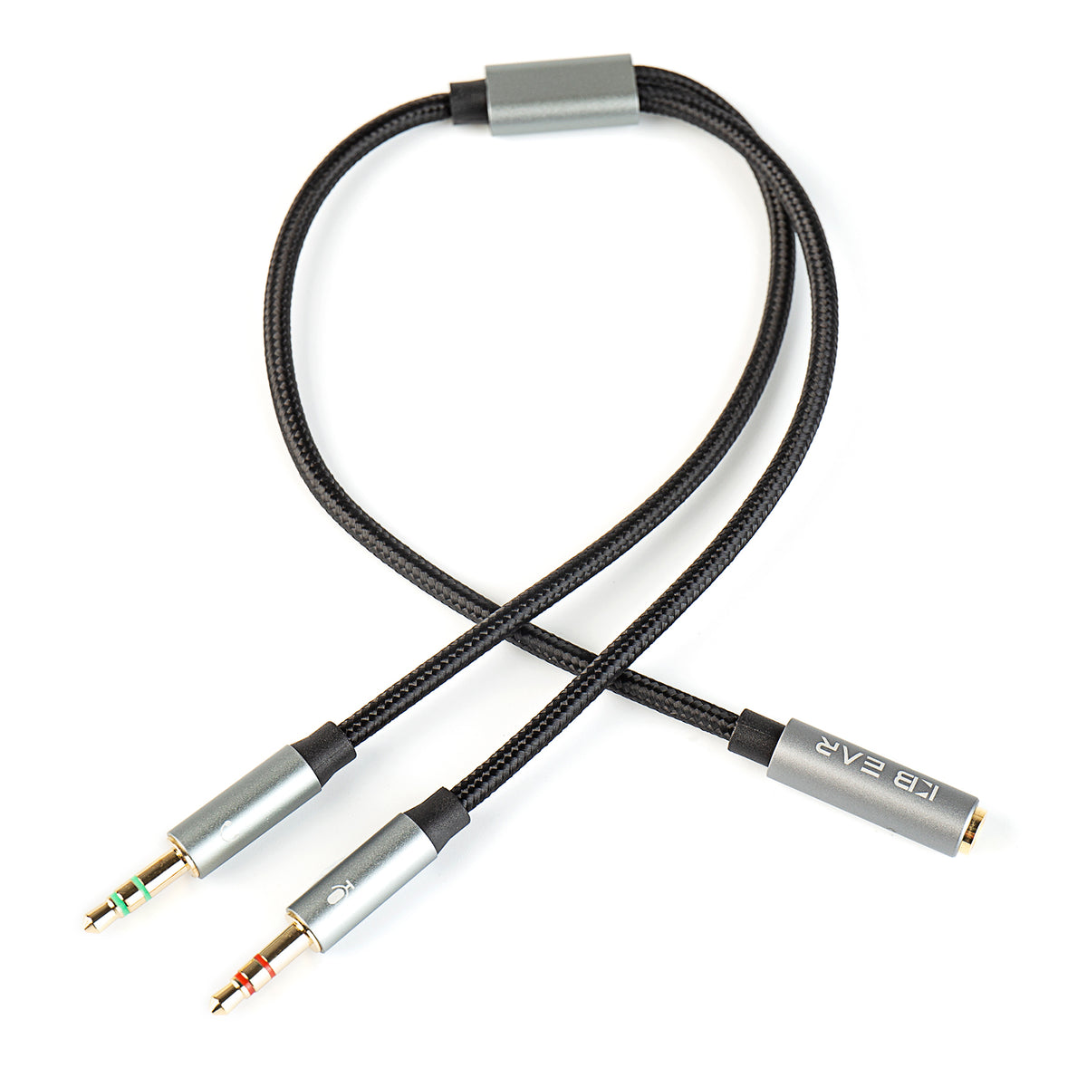 【KBEAR KA01】Microphone-Headphone 2-in-1 Audio Adapter Cable 72-Core 4N ...