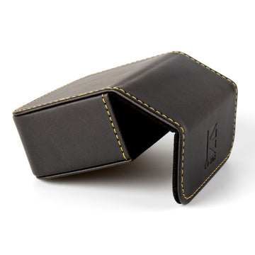 【KBEAR BP02】 Headphone Leather Bag Storage Earphone Bag Earbuds Leather Case - KEEPHIFI