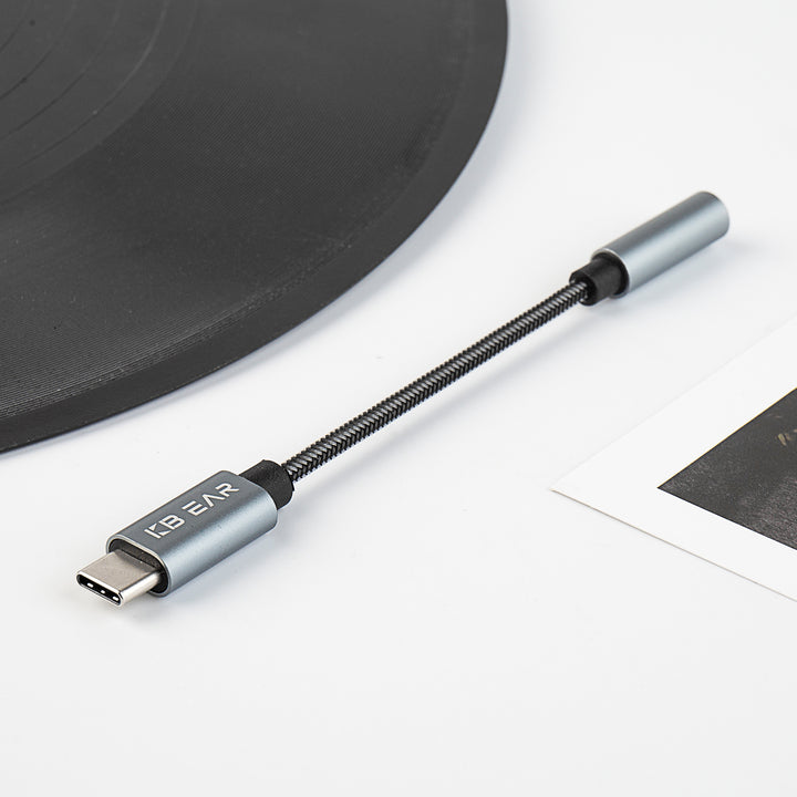 【KBEAR Shadow】 Type C to 3.5mm Decoding Adapter HIFI Lossless Sound