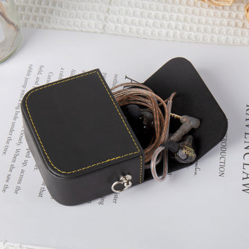 【KBEAR BP02】 Headphone Leather Bag Storage Earphone Bag Earbuds Leather Case - KEEPHIFI