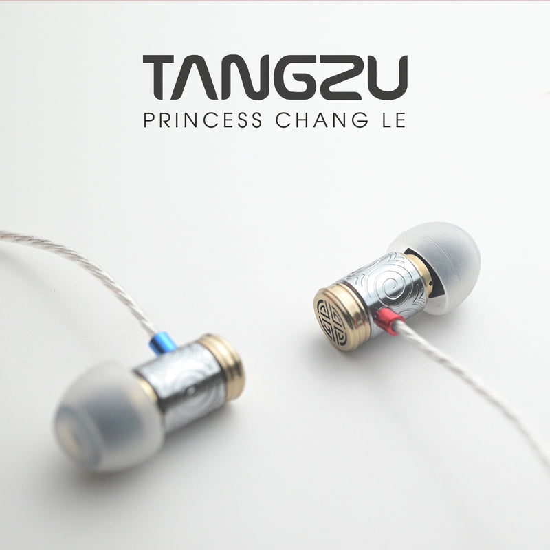 【TANGZU Princess Changle】Hifi In-ear Monitor 2Pin Wired Earphone Dynamic Driver