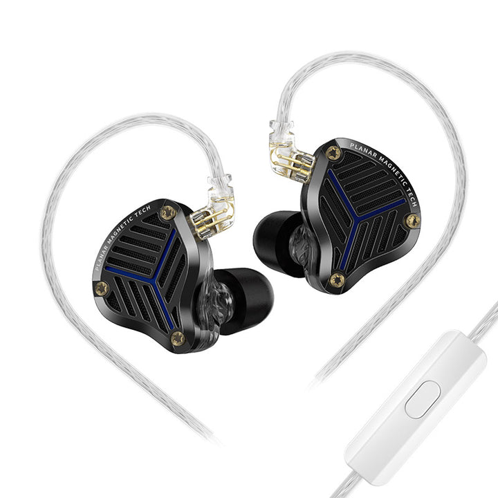 【KZ PRX】HiFi Planar Magnetic Driver in-Ear Monitor, Bass Stereo Sound Comfortable Wired Earbuds, Secure Fit Sound Isolation High Sensitivity Earphone for Audio Engineers, Musicians