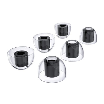 【KBEAR KT01——Clearance】 Liquid Silicone Eartips Skin Friendly Clear - KEEPHIFI