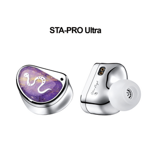 【EarAcoustic Audio STA-PRO Ultra】in Ear Earphones 10mm Dual Magnetic Graphene Diaphragm+6mm Titanium Plated Diaphragm DD IEM Headphones Earbuds