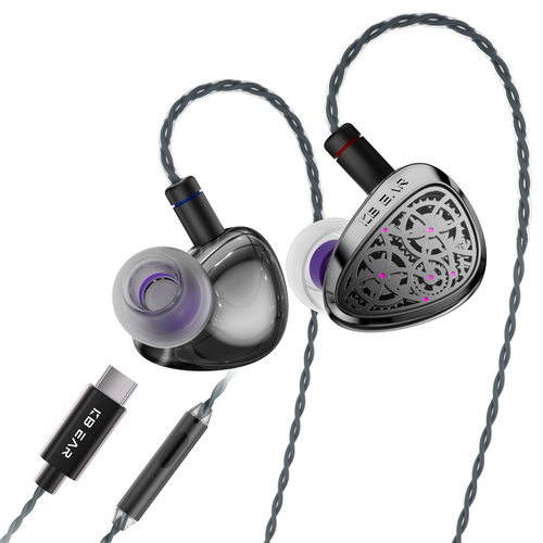 【KBEAR Tourbillon-Pro TB-Pro】in Ear Earphones 10MM PU+PEEK+DLC Composite Diaphragm DD HiFi in Ear Monitor Headphone, HiFi-Grade Tuning for Audiophiles(Pre-order) - KEEPHIFI