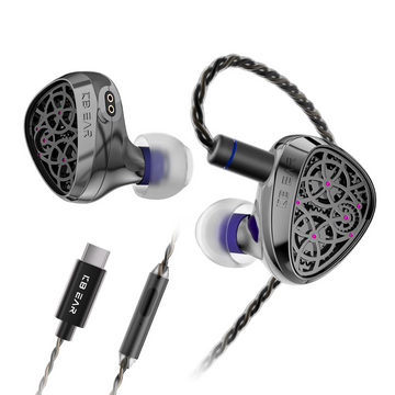 【KBEAR Tourbillon-Pro TB-Pro】in Ear Earphones 10MM PU+PEEK+DLC Composite Diaphragm DD HiFi in Ear Monitor Headphone, HiFi-Grade Tuning for Audiophiles(Pre-order) - KEEPHIFI