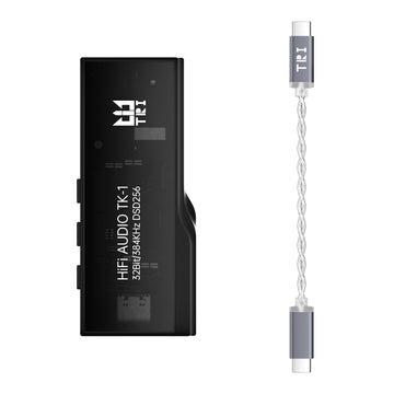 【TRI Third Eye TK1】Portable Lossless DAC/AMP, HiFi Headphone Amplifier, Portable USB DAC Lossless Mini Audio Amps - KEEPHIFI