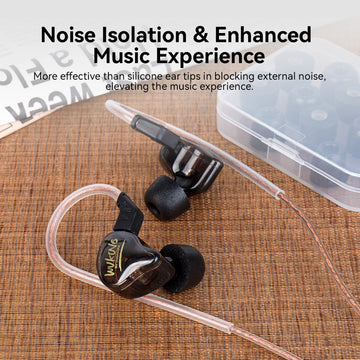 【KBEAR KF01】Memory Foam Eartips, Comfortable Fit, Enjoy Every Moment of Music - KEEPHIFI