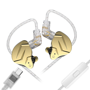 【KZ ZSN Pro X】1BA 1DD Hybrid in Ear Monitors IEM Earphones Wired Gaming Earbuds - KEEPHIFI