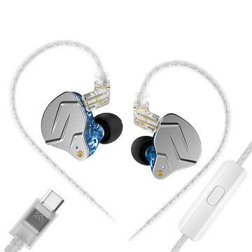 【KZ ZSN Pro】Hybrid 1DD 1BA In Ear Monitors IEM Earphones Wired Gaming Earbuds - KEEPHIFI
