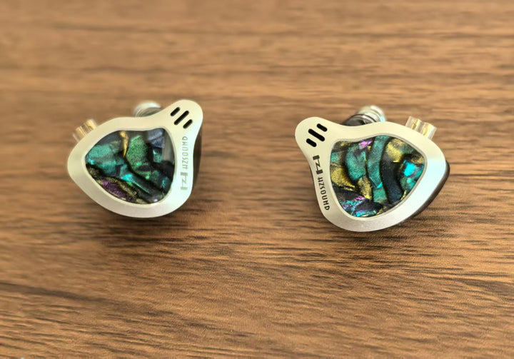 【HZSOUND Ginkgo】in Ear Monitor 10mm Dome PVD-coated Ceramic Composite Diaphragm DD+Piezoelectric Ceramic Driver