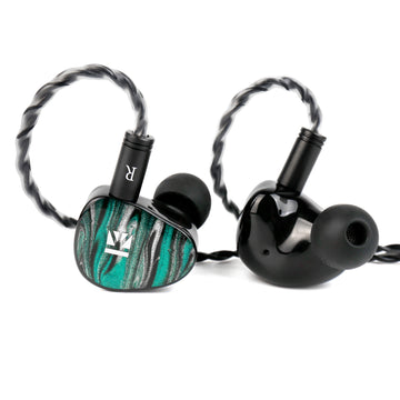 【KBEAR Alkaid KB03】in Ear Monitors 1 DD+1 BA+1 Bone Conduction Hybrid HiFi IEM Earphones, Upgraded Vibration Bone Conduction Driver, Perfect for Gaming, No mic - KEEPHIFI
