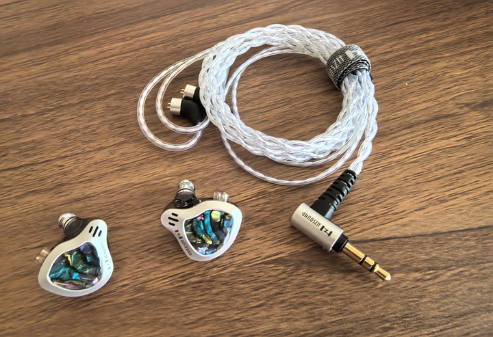 【HZSOUND Ginkgo】in Ear Monitor 10mm Dome PVD-coated Ceramic Composite Diaphragm DD+Piezoelectric Ceramic Driver